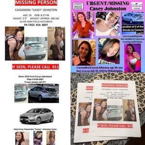 #WhereIsCaseyJohnston #BringCaseyHome